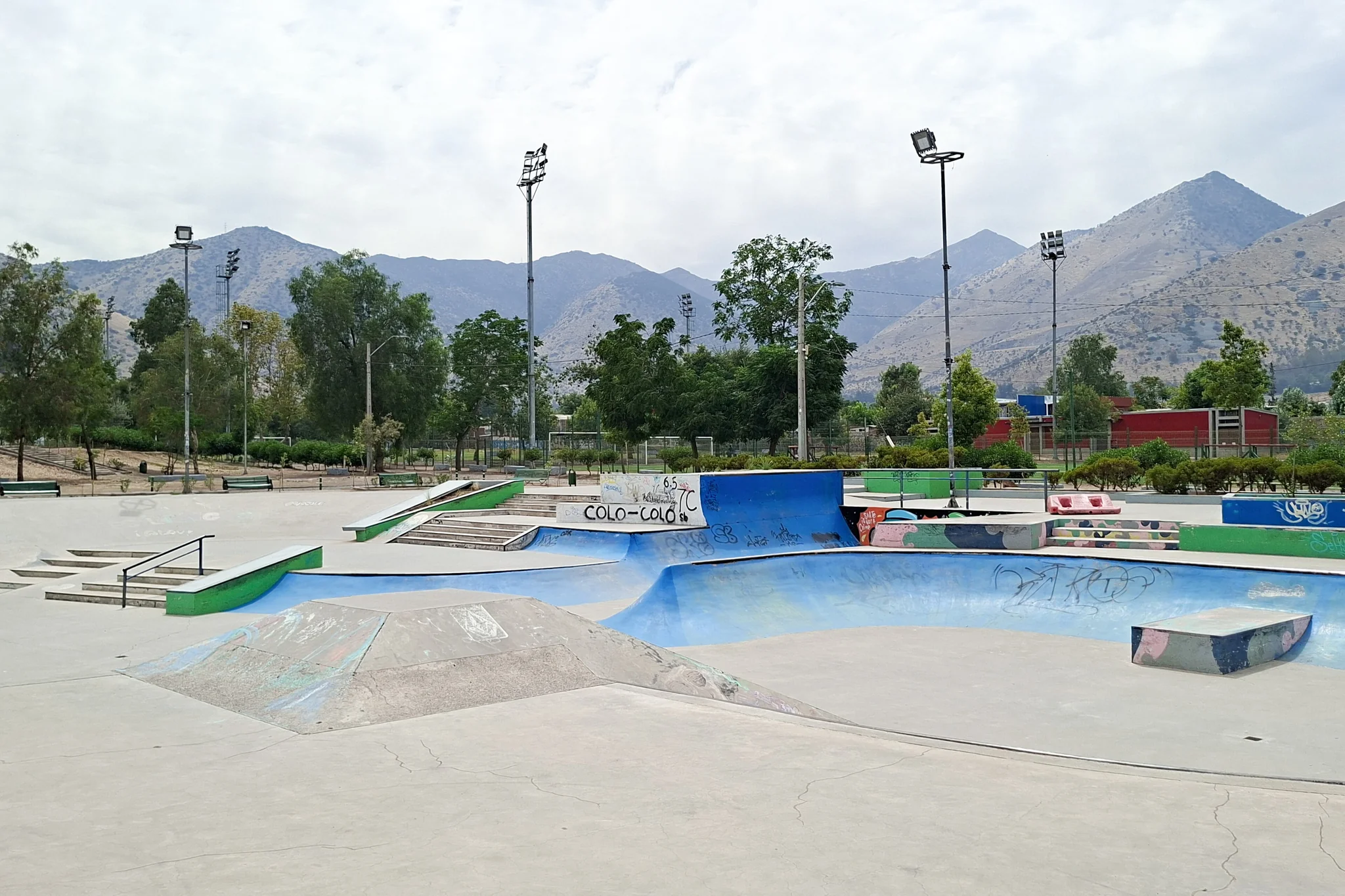 Foto de Skatepark Estadio Municipal Raúl Inostroza en Huechuraba