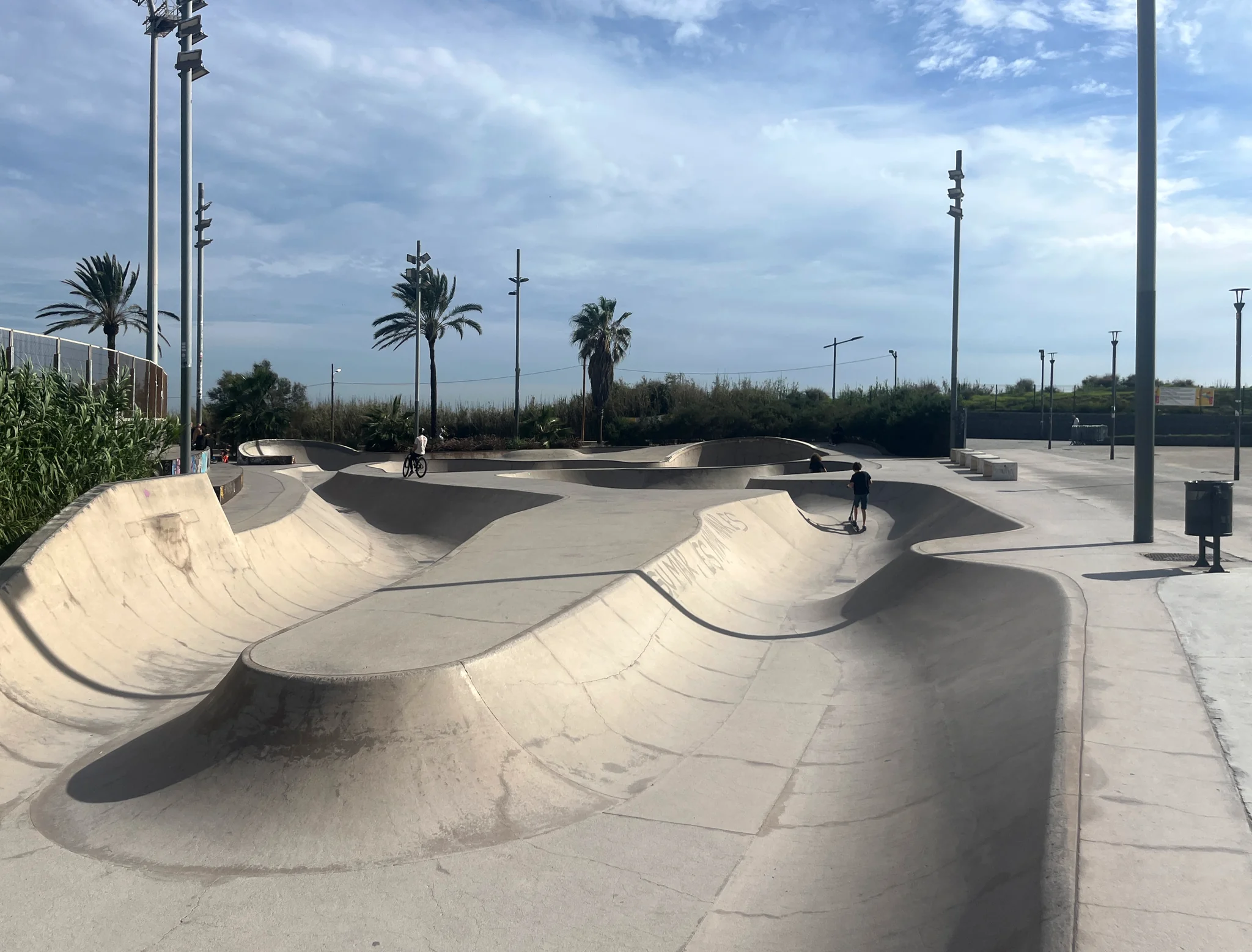 Foto de Skatepark Mar Bella en Barcelona