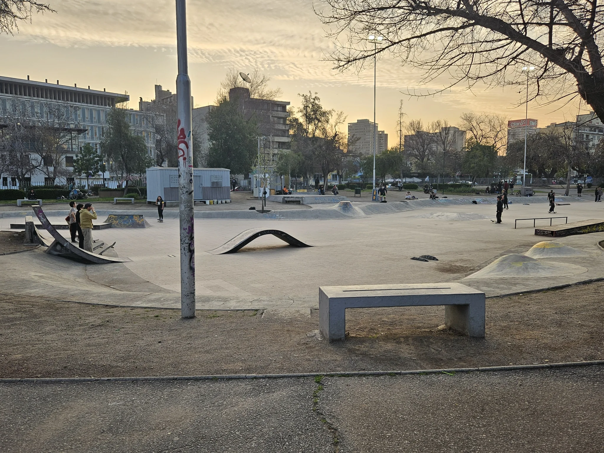 Foto de Skatepark Parque Bustamante en Providencia
