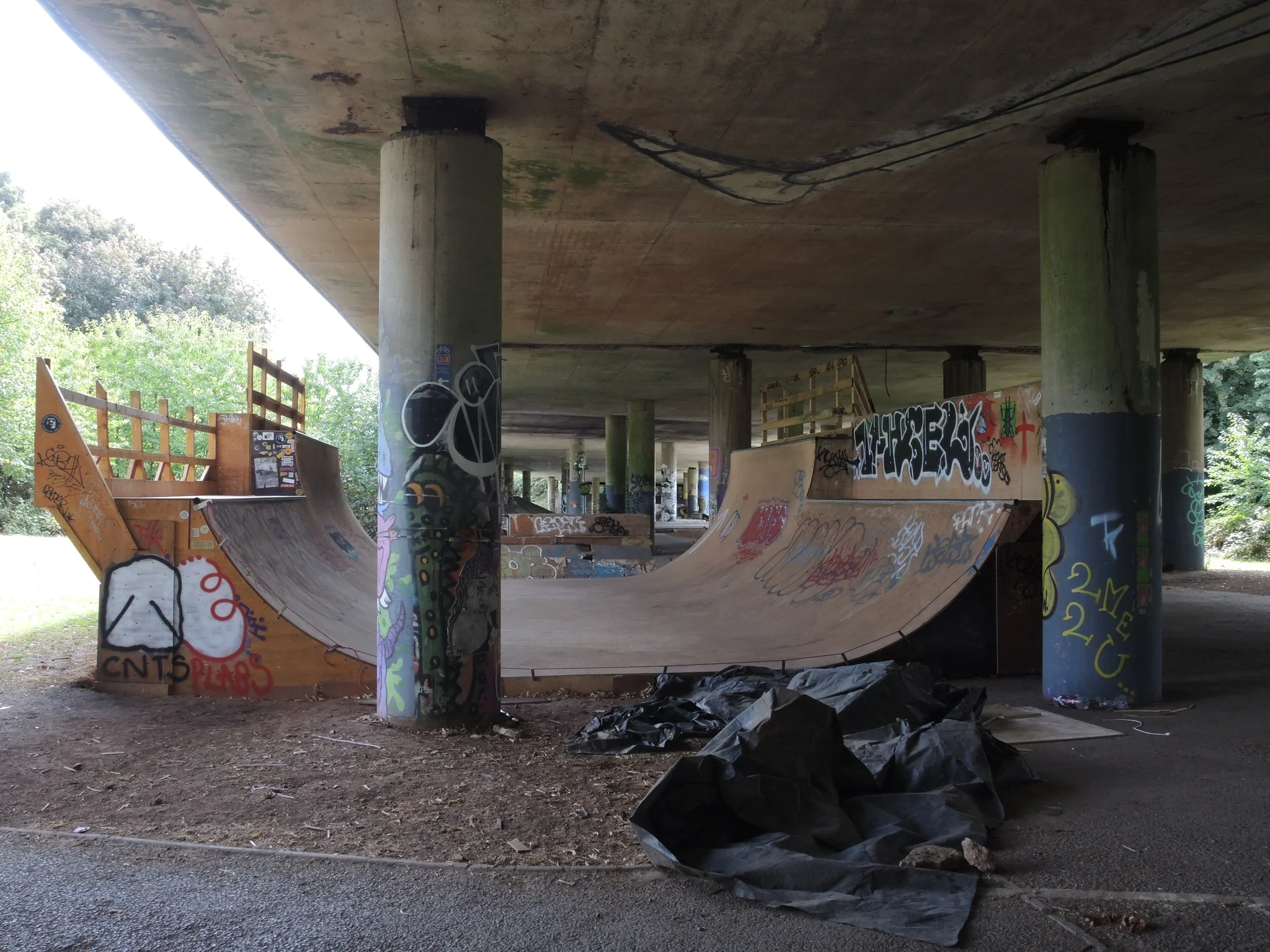 Foto de Skatepark under Brunel Way en Bristol