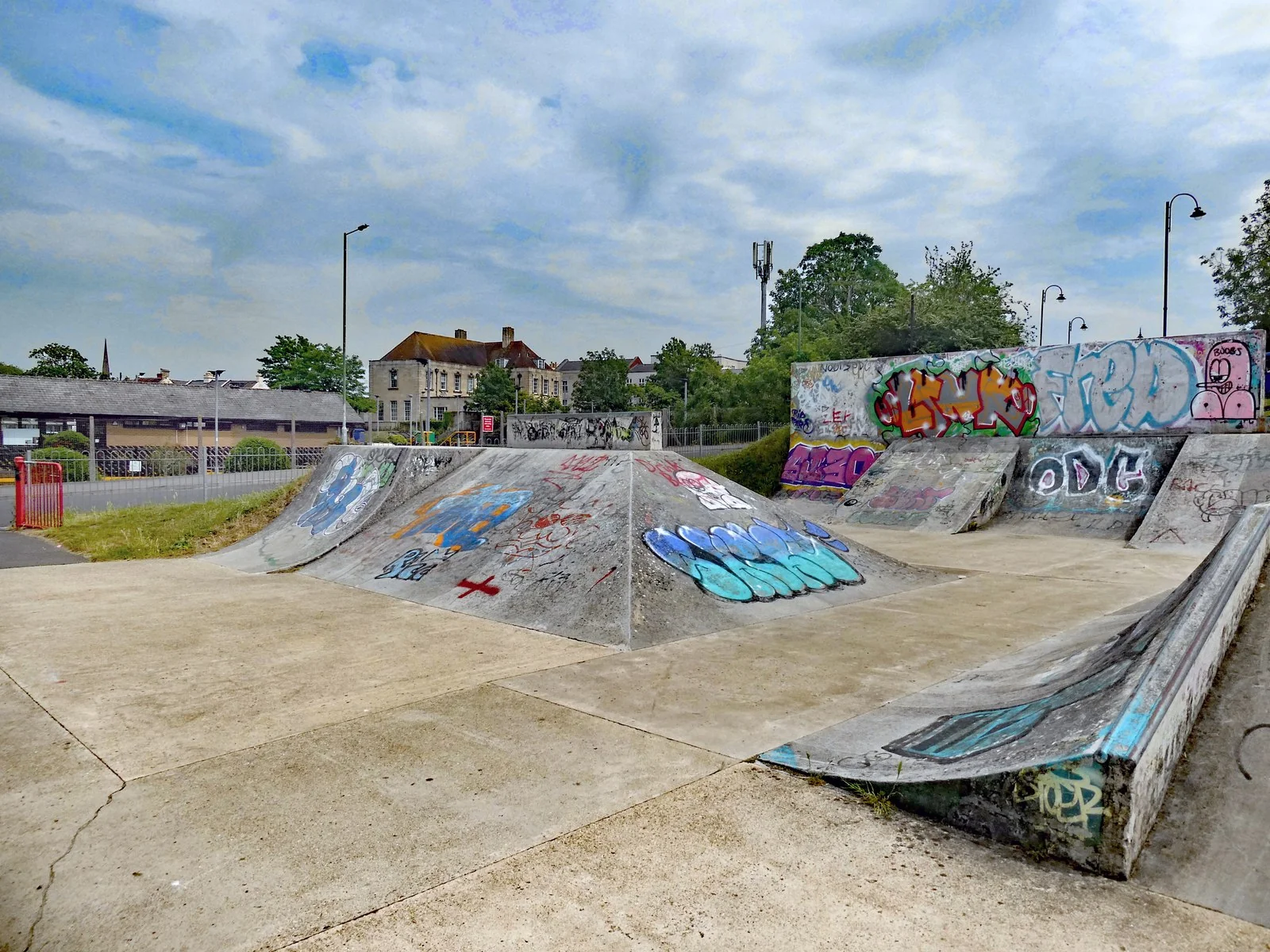 Foto de Stallard Recreation Field Skatepark en Trowbridge