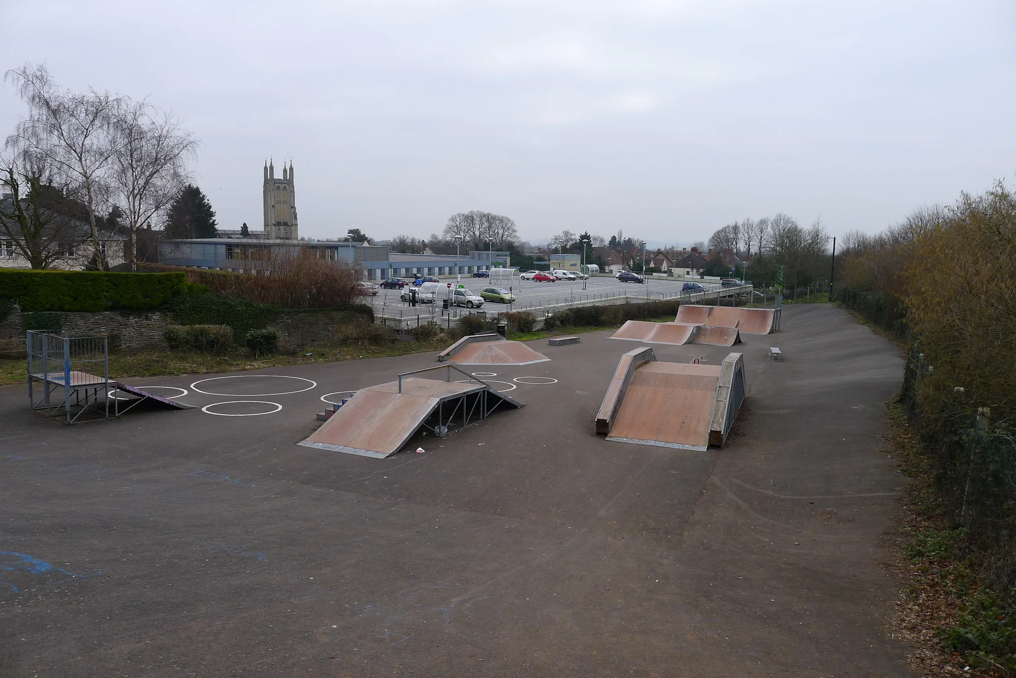 Foto 2 de 3 de Skatepark Wells skateboard park