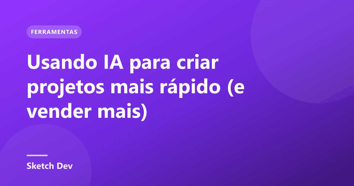 Desenvolvedor usando inteligência artificial para escrever código