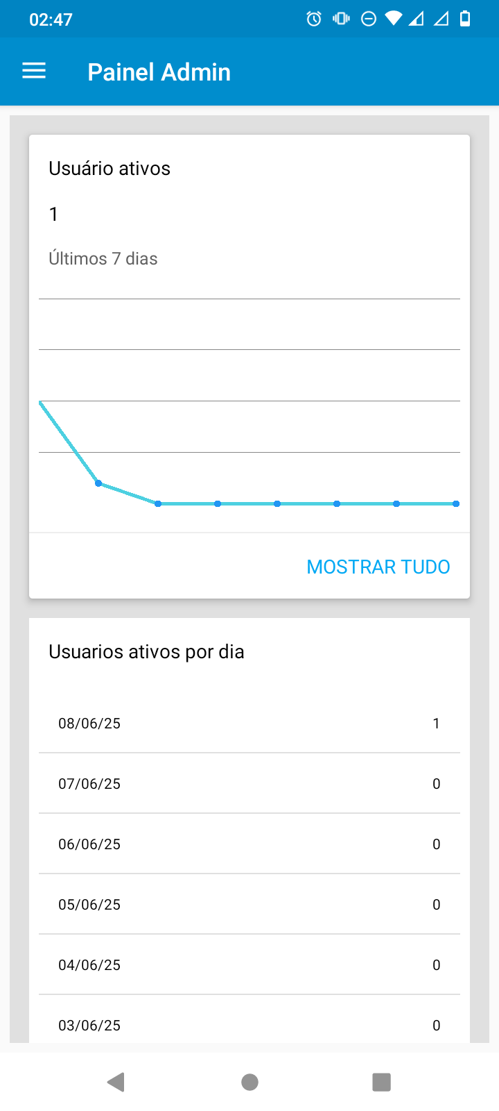 Adm — captura de tela 1