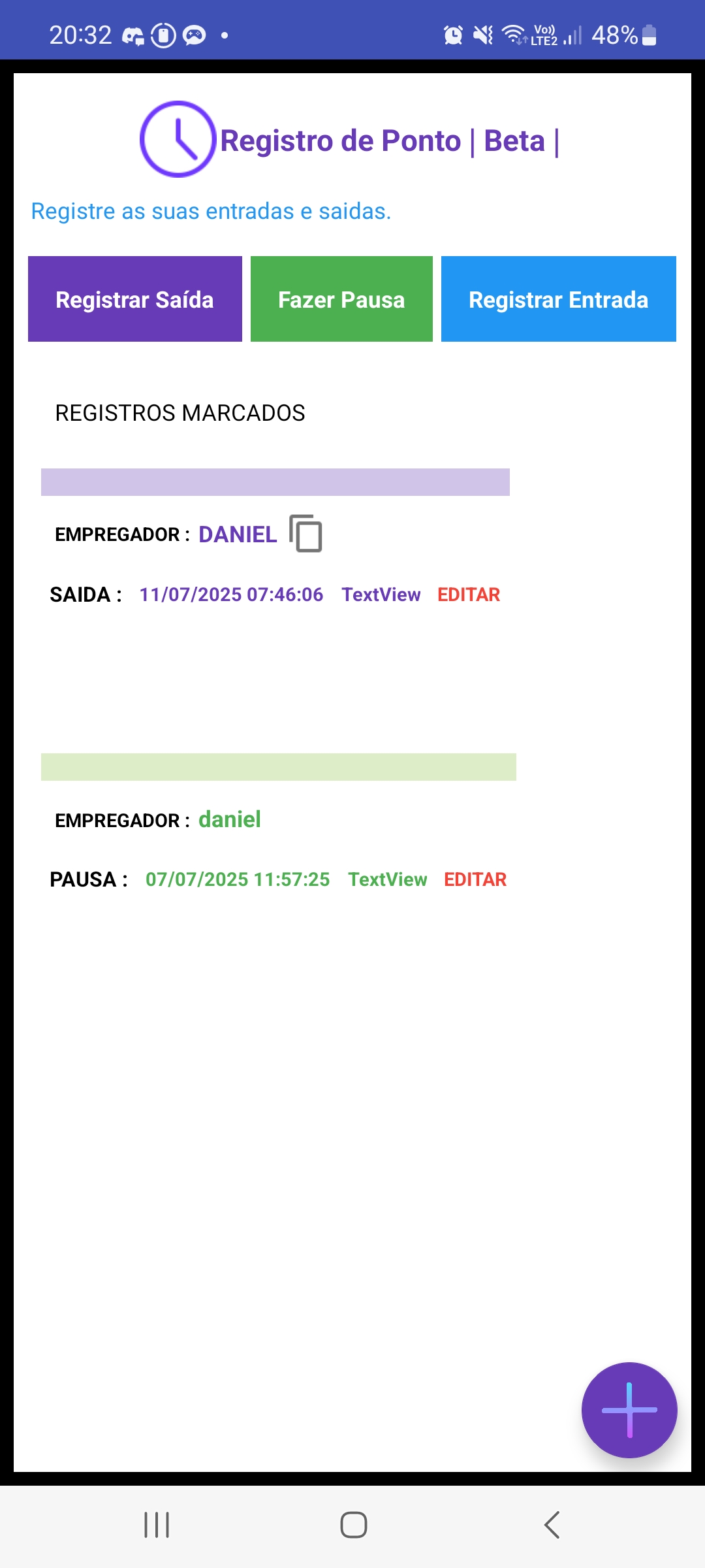 REGISTROPONTO BETA OFICIAL — captura de tela 5