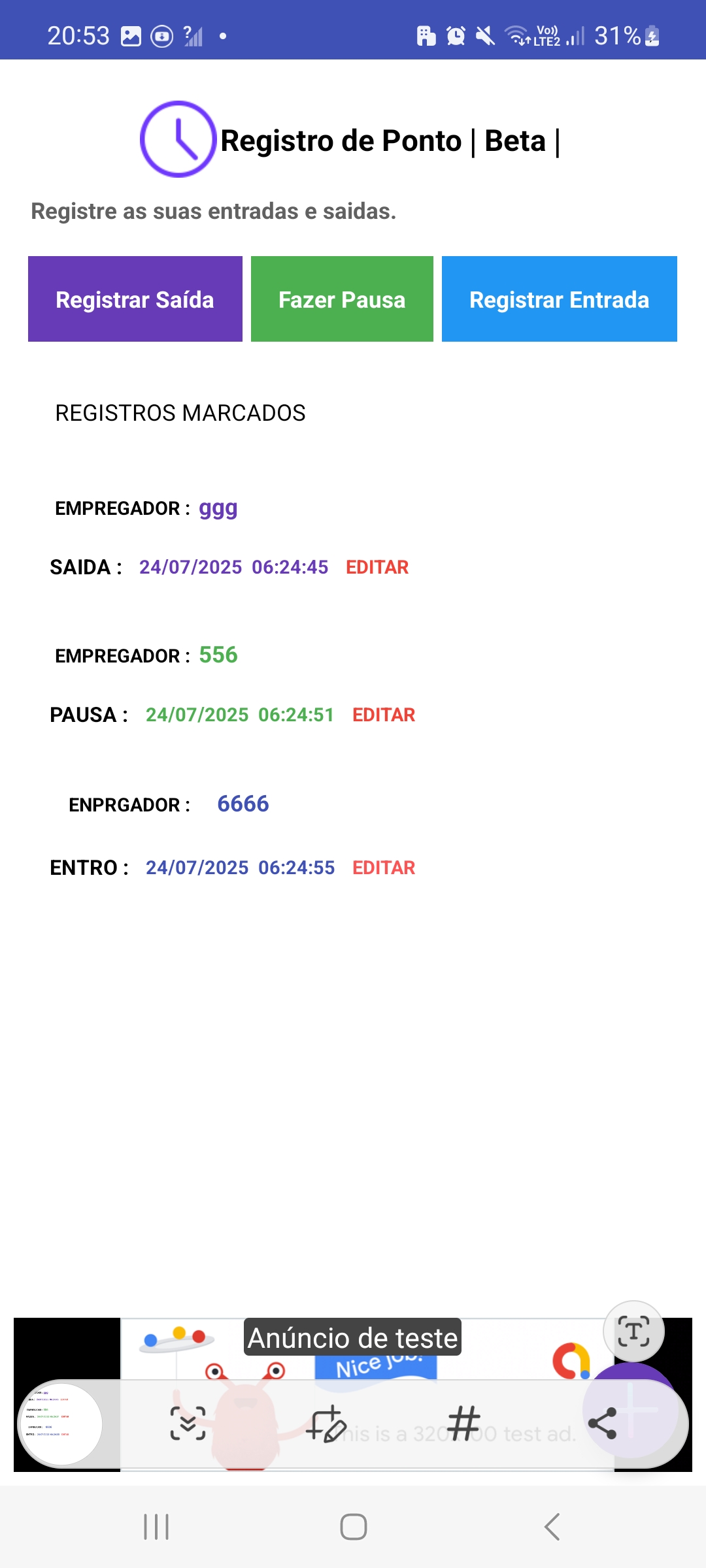 REGISTROPONTO BETA OFICIAL — captura de tela 4