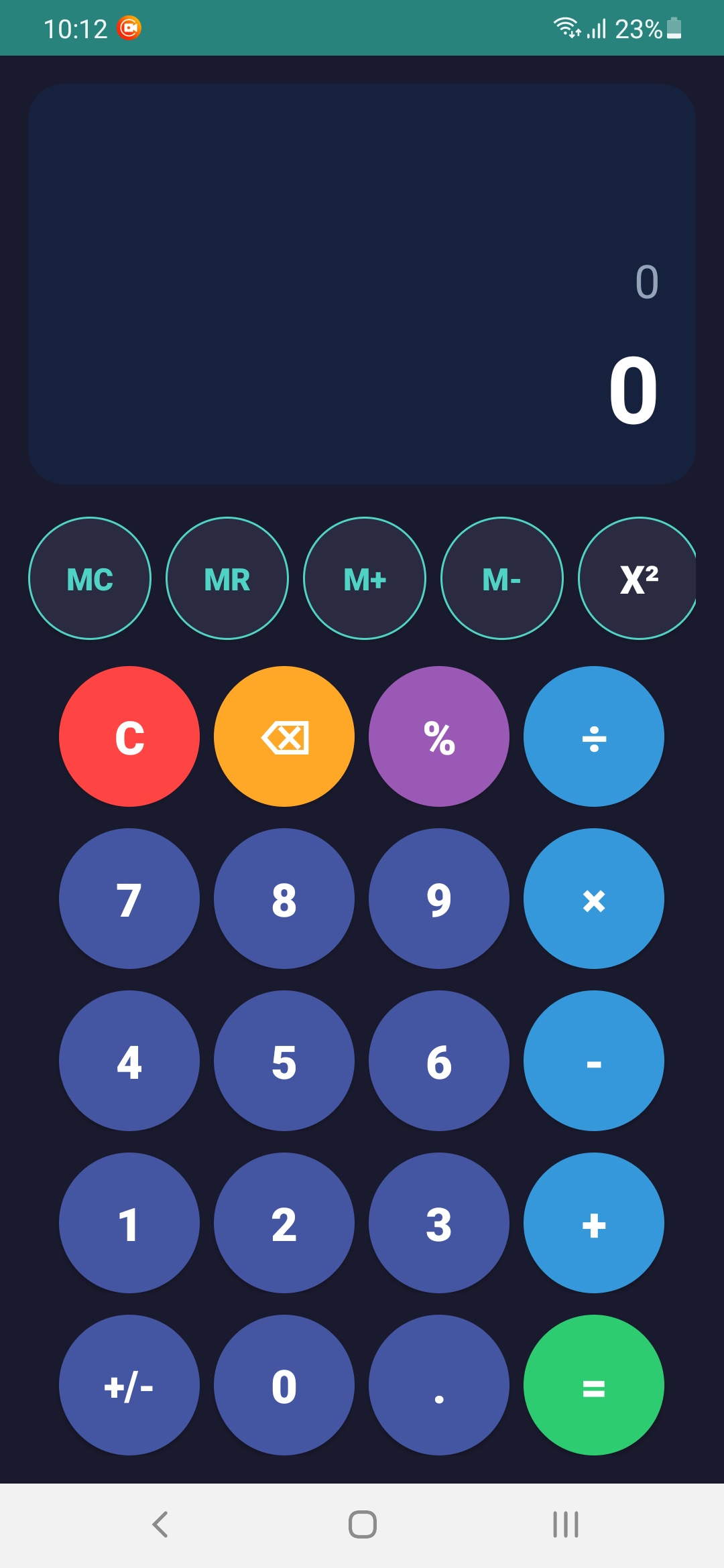 Calculadora SWB — captura de tela 1