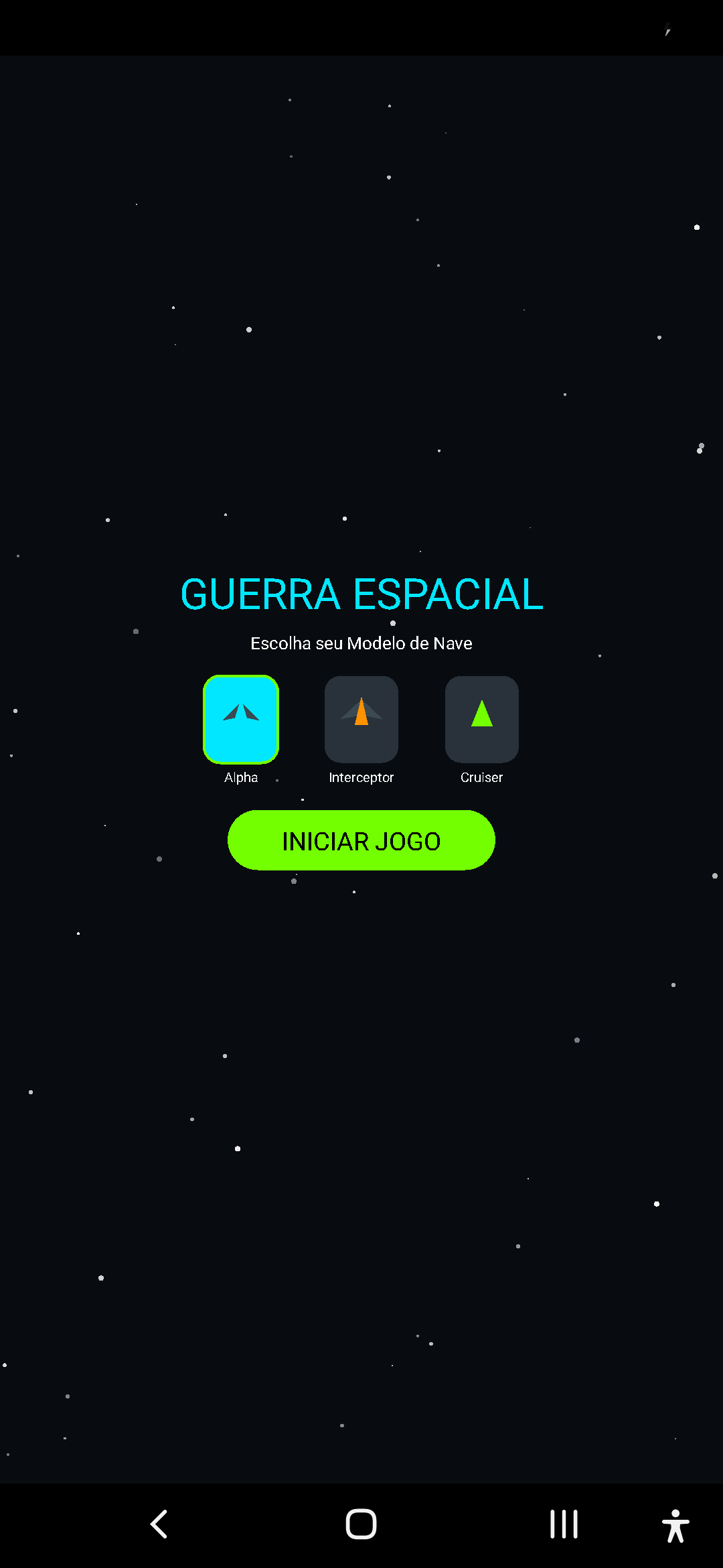 Game de nave - Gênesis Code — captura de tela 2