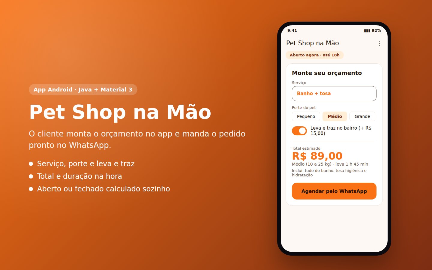 Pet Shop na Mão — captura de tela 1