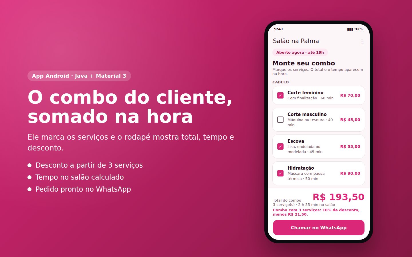 Salão na Palma — captura de tela 1