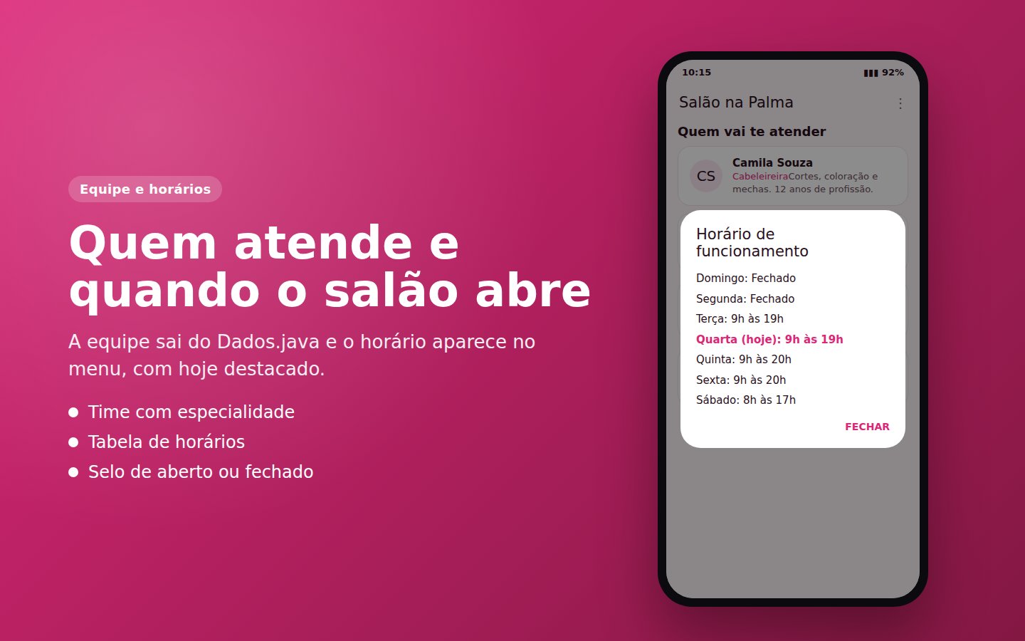 Salão na Palma — captura de tela 2