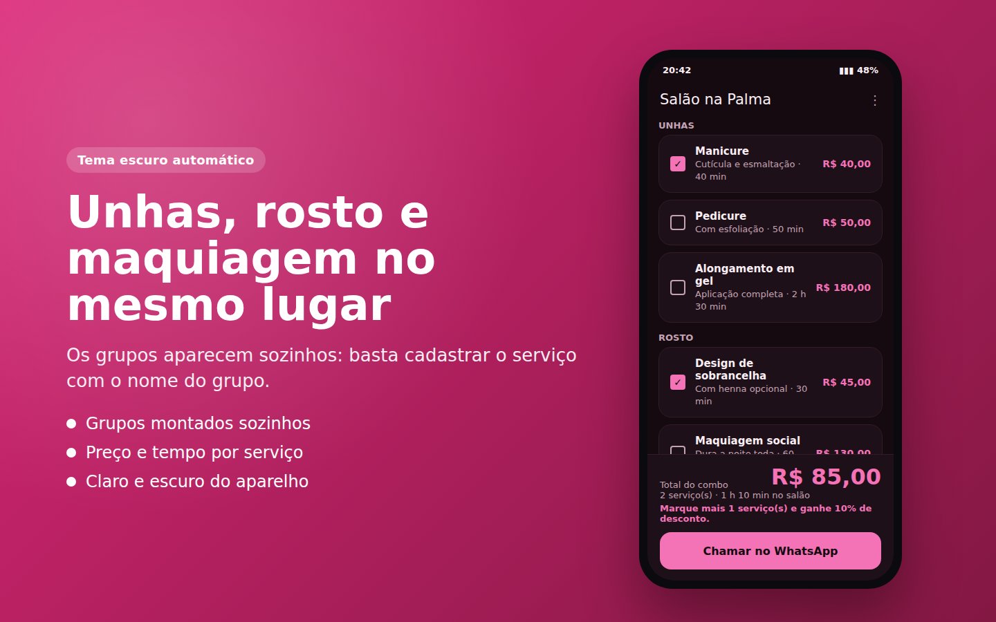 Salão na Palma — captura de tela 3