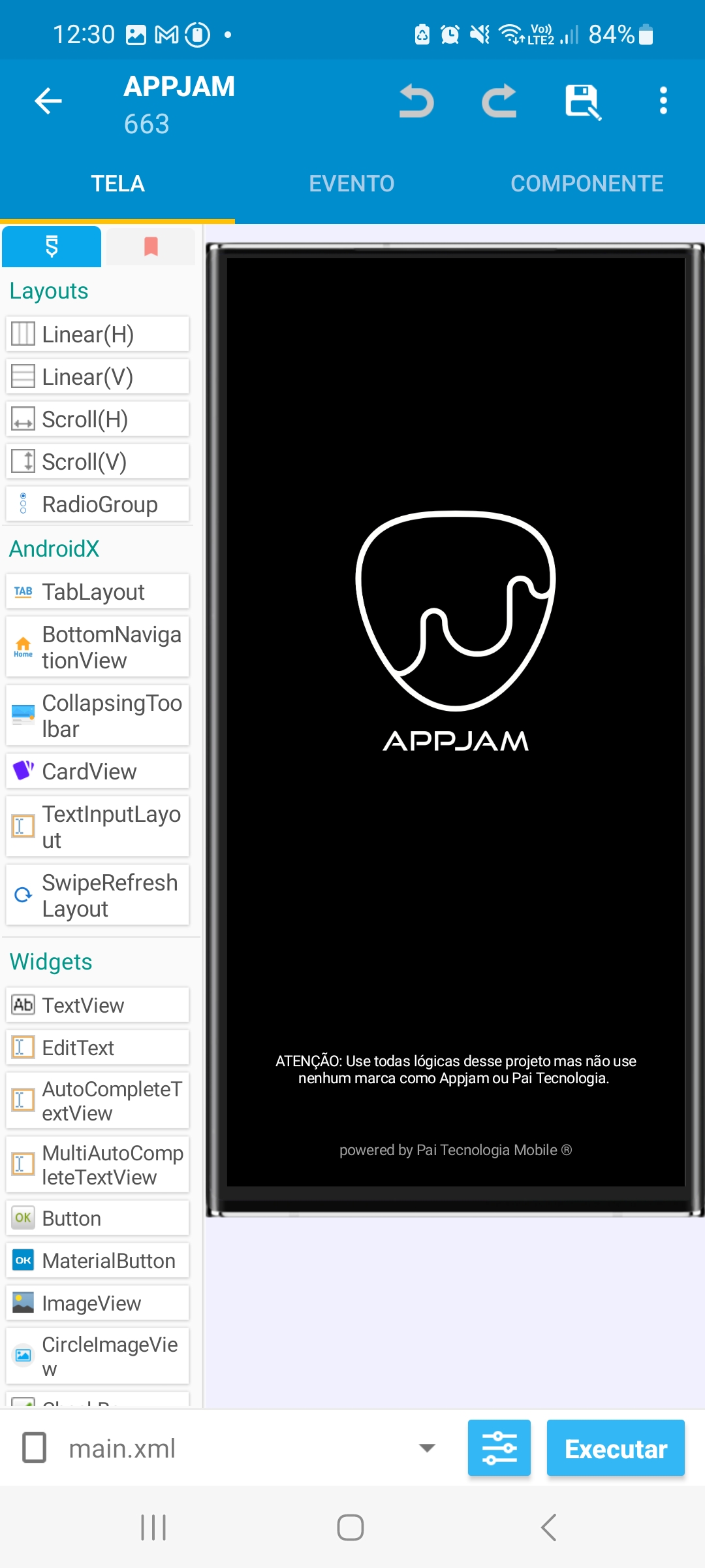 Appjam — captura de tela 1