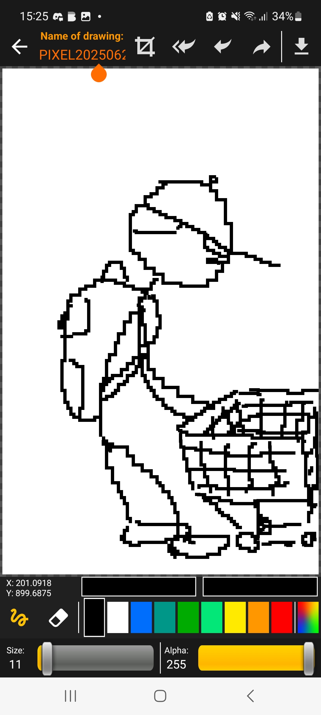 Pixels Paint — captura de tela 5