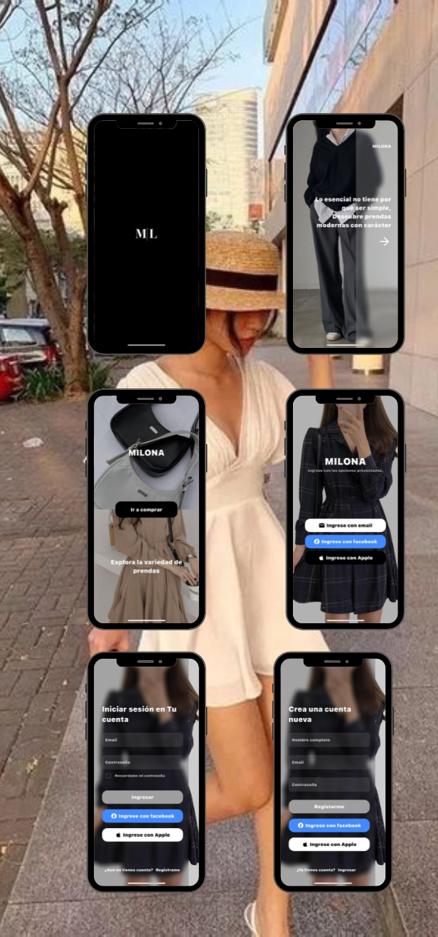 MILONA Screens Preview