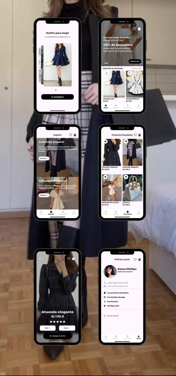 MILONA UI Template Preview