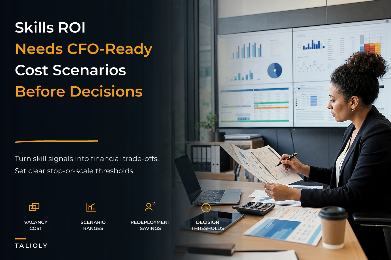 A CFO-ready skills ROI model for executive decisions