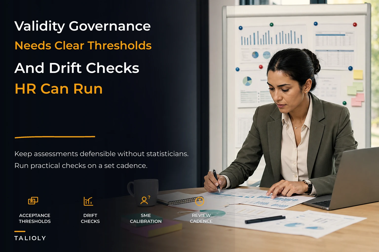 Assessment validity governance HR can run without data scientists