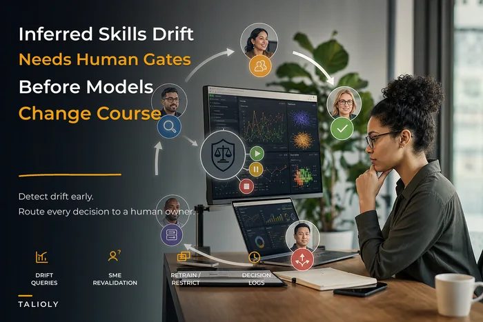 Governance for inferred skills and model drift detection