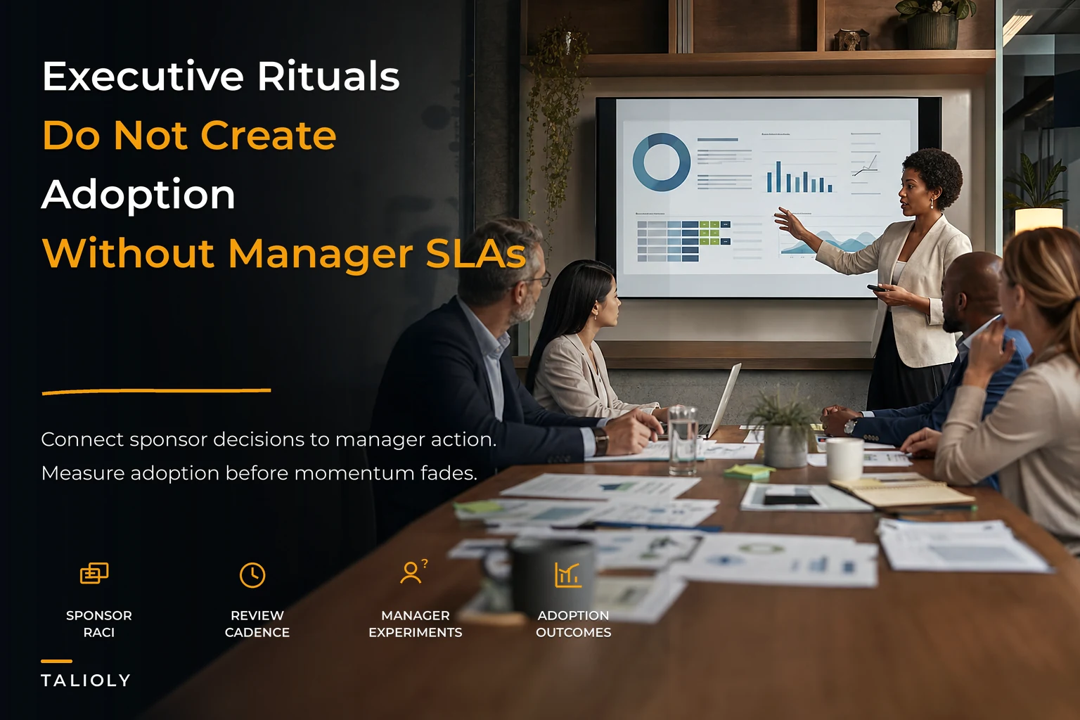 Scale skills platforms with executive rituals and adoption KPIs