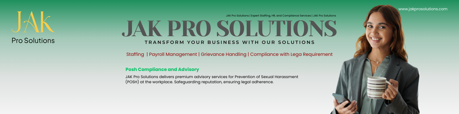 JAK PRO SOLUTIONS Banner