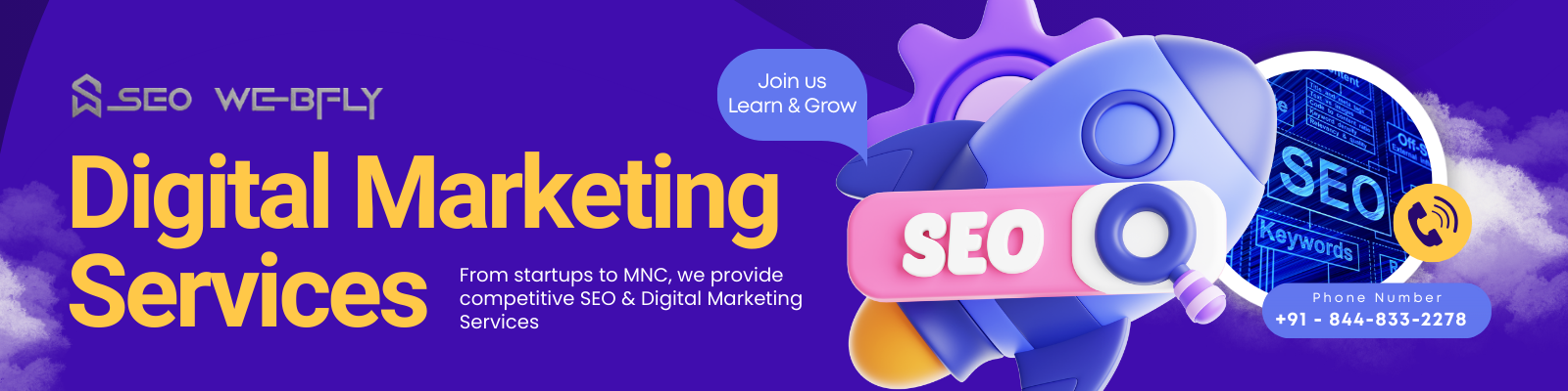 SEO WEBFLY PRIVATE LIMITED Banner