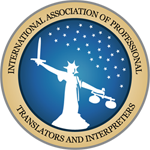 International Association of Professional Translators and Interpreters (IAPTI) logo