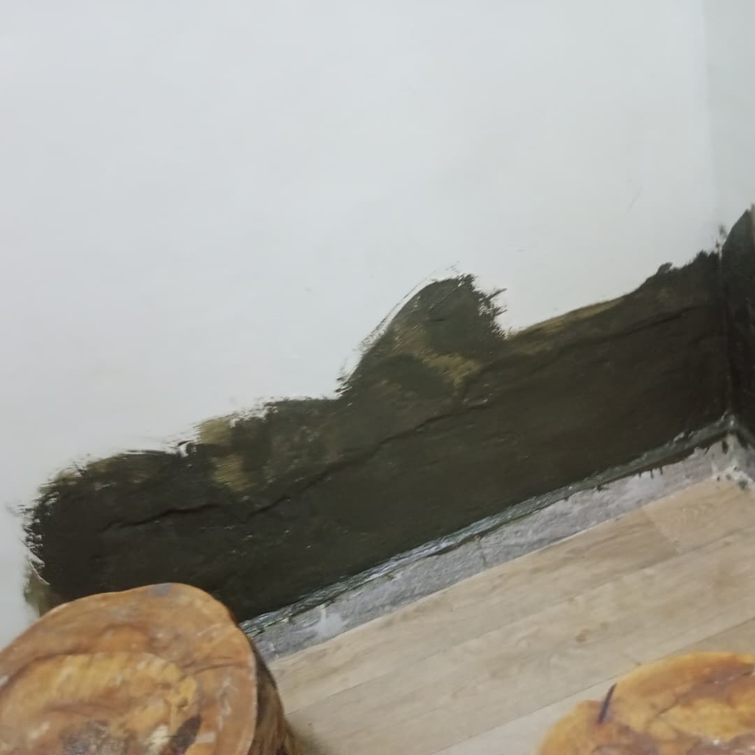 Damp Wall Treatment transformation before