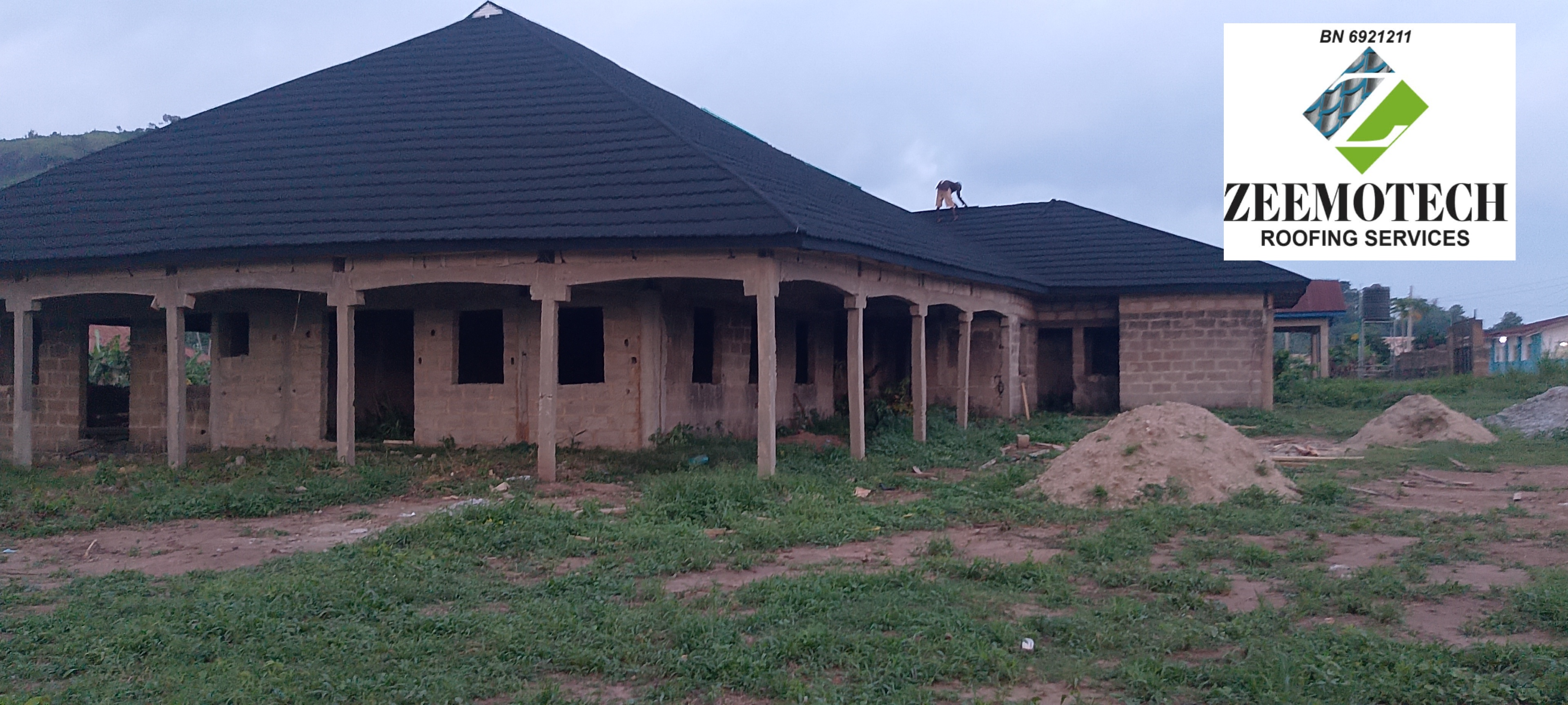 Zeemotech roofing services project 1