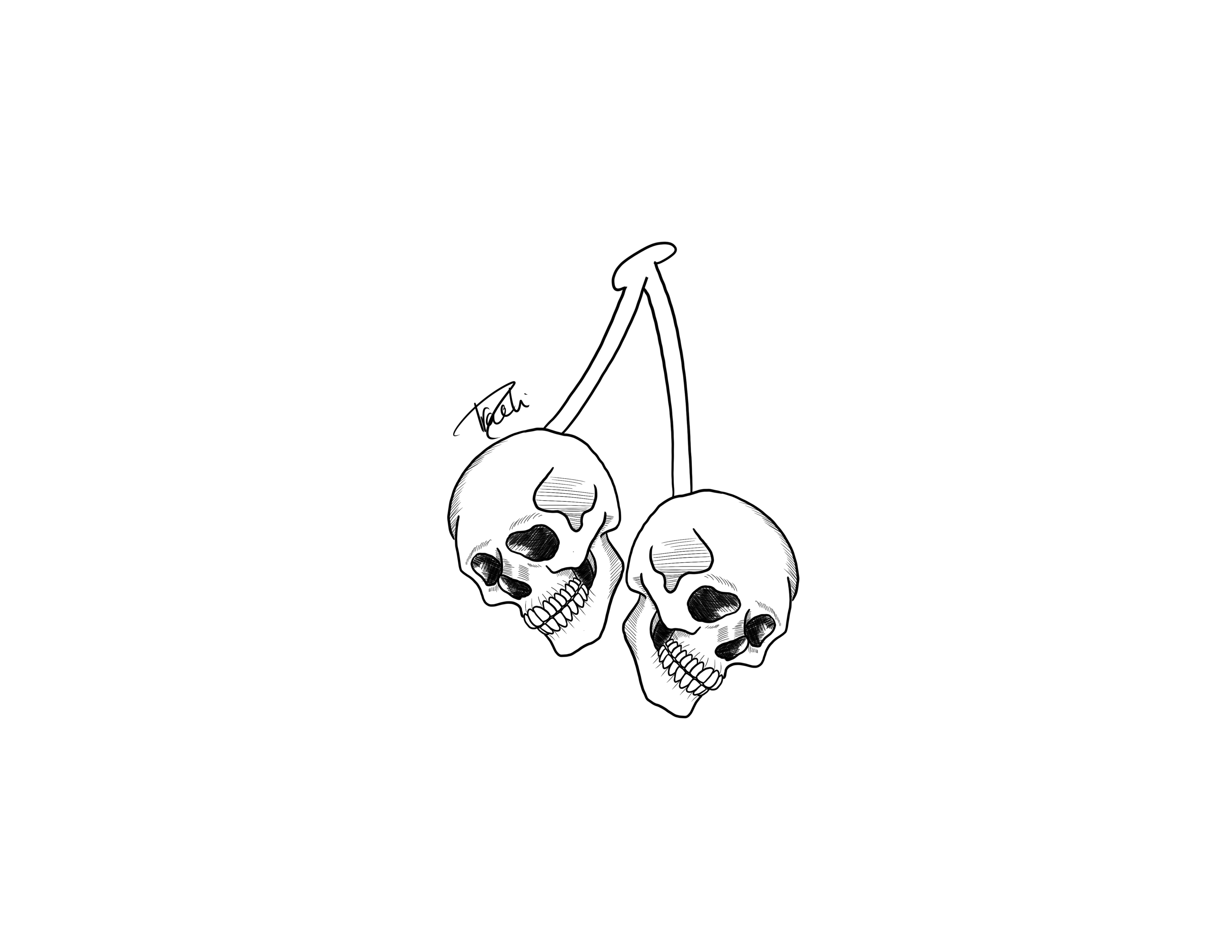 Skull cherries 