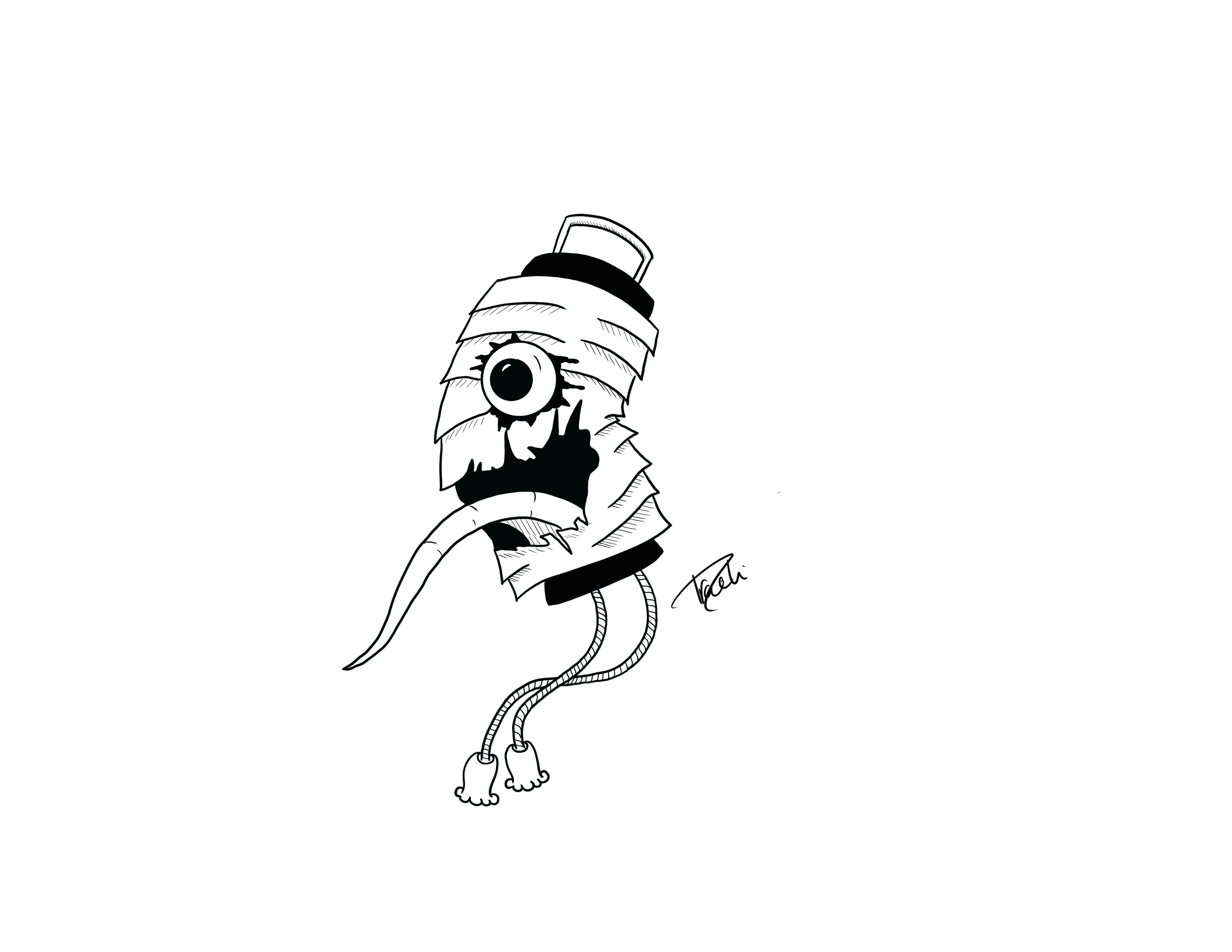 Lamp yokai 