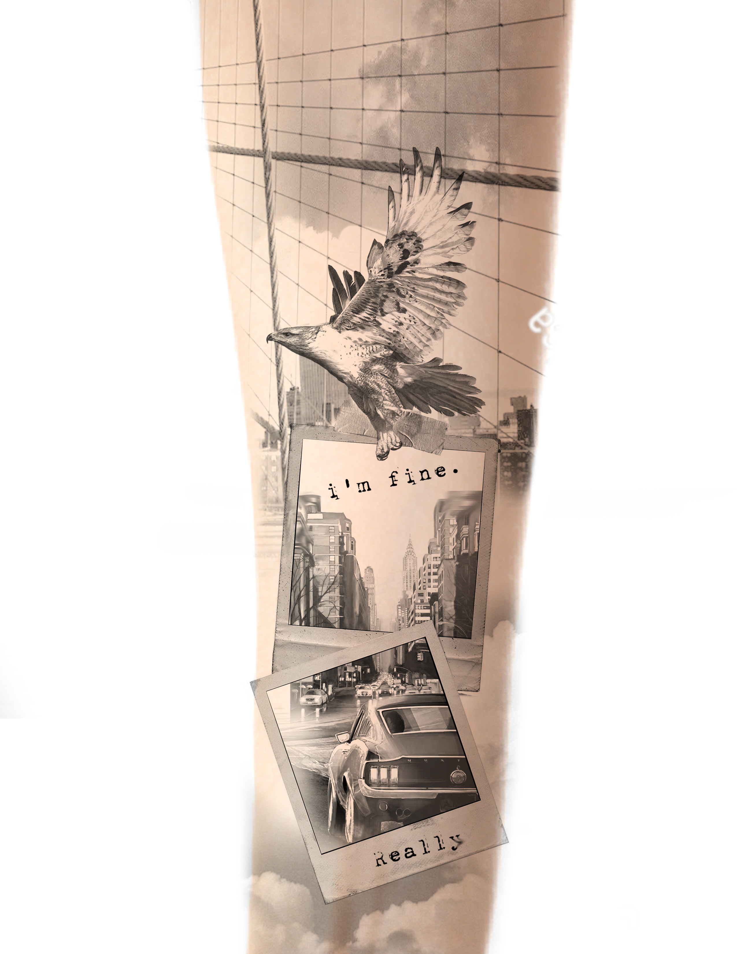 Im okay Sleeve (1/4)