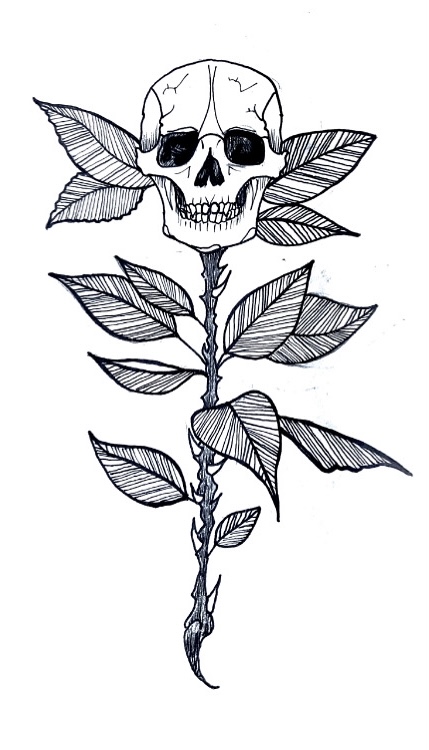 Skull flower