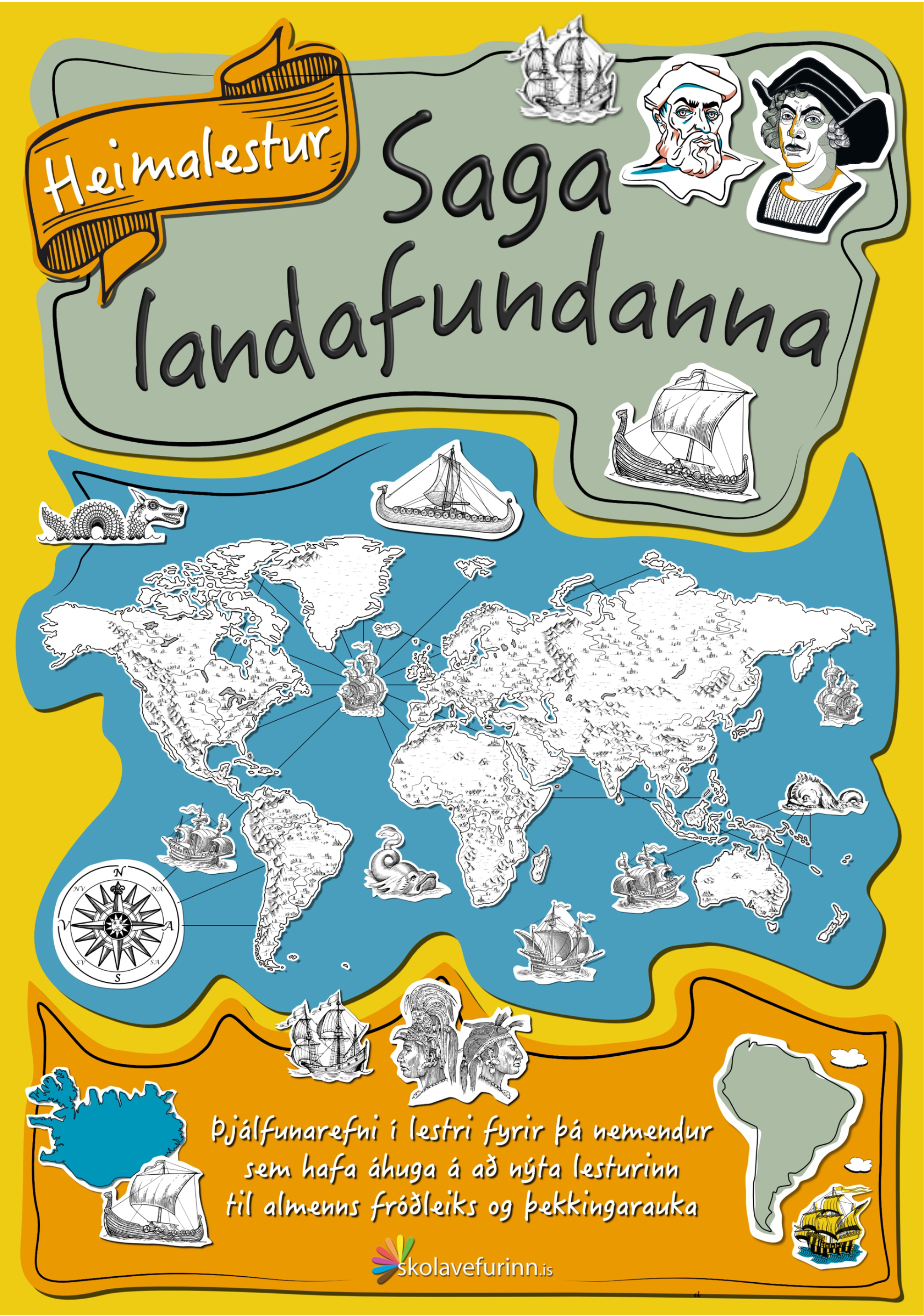 Saga landafundanna