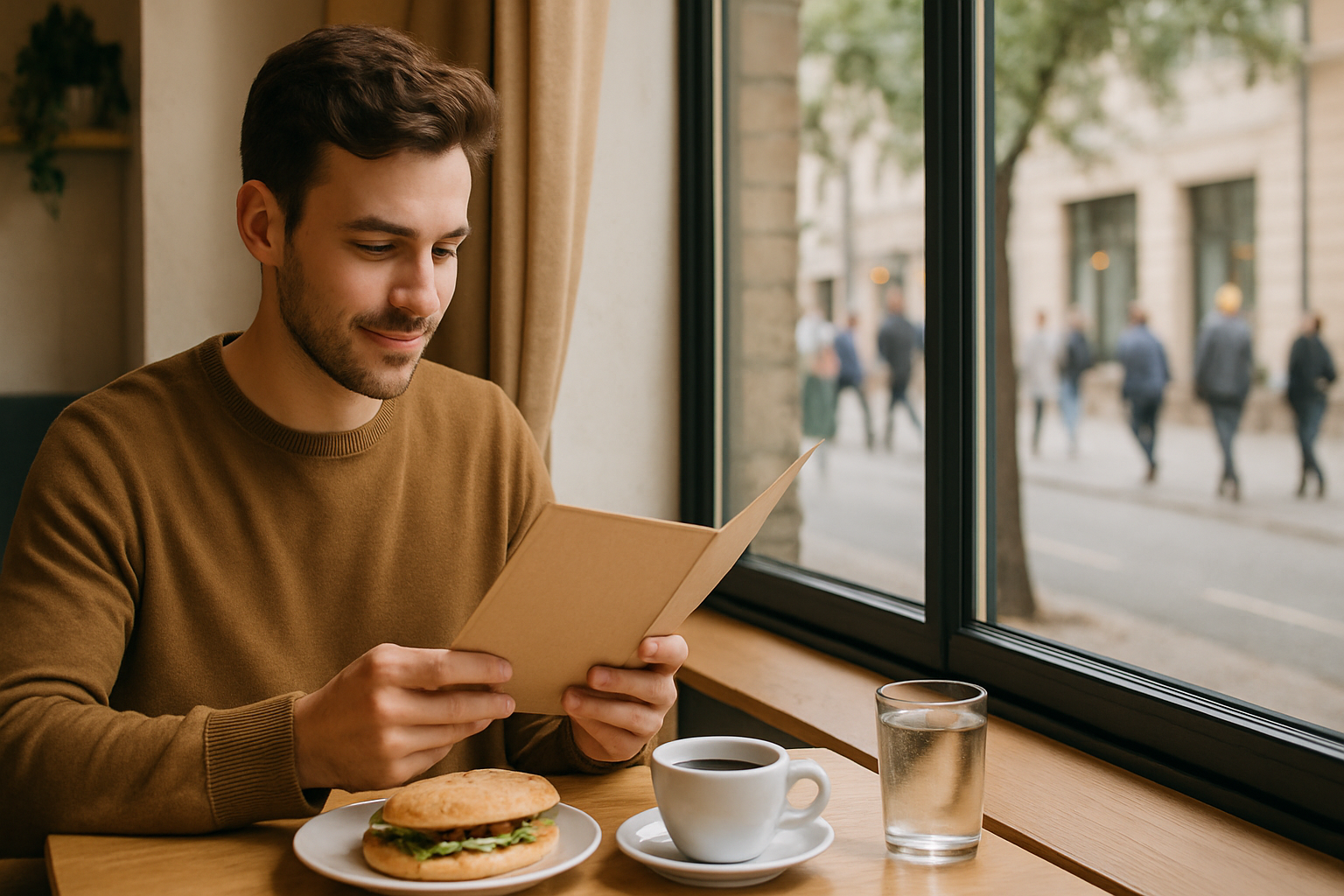 Português (Brasil) – Almoço na cidade