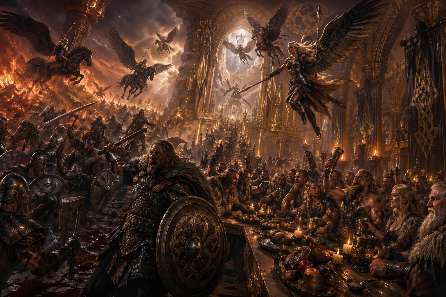 Norse mythology: Valhalla