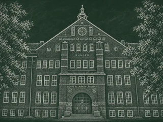 Katedralskolan, Linköping — illustrated school portrait