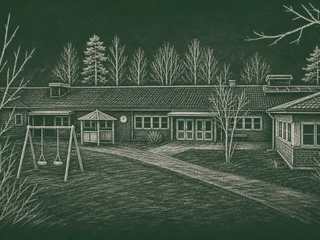 Högelidsskolan, Mariestad — illustrerat skolporträtt