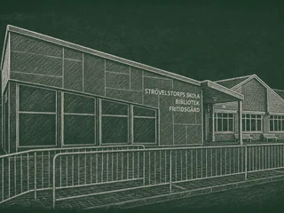 Strövelstorps skola, Ängelholm — illustrerat skolporträtt
