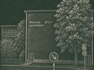 Bromma gymnasium, Stockholm — illustrerat skolporträtt
