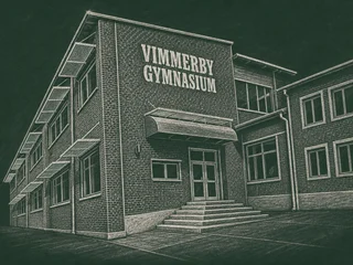 Vimmerby gymnasium, Vimmerby — illustrerat skolporträtt
