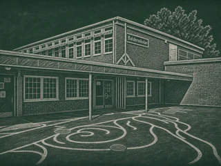Baldersskolan, Staffanstorp — illustrated school portrait