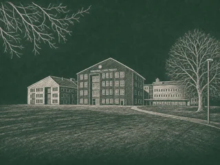 Sundsta-Älvkullegymnasiet, Karlstad — illustrerat skolporträtt