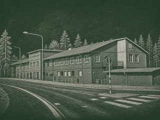 Chalkboard-illustration av Internationella Engelska Skolan Länna, Huddinge