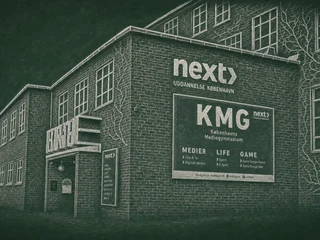 Chalkboard-illustration av Mediegymnasiet, Göteborg