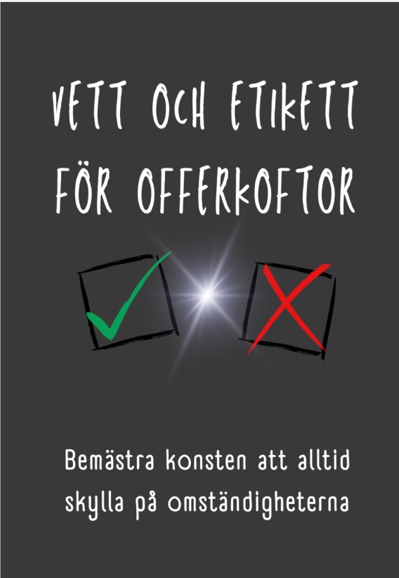 Vett och etikett för offerkoftor