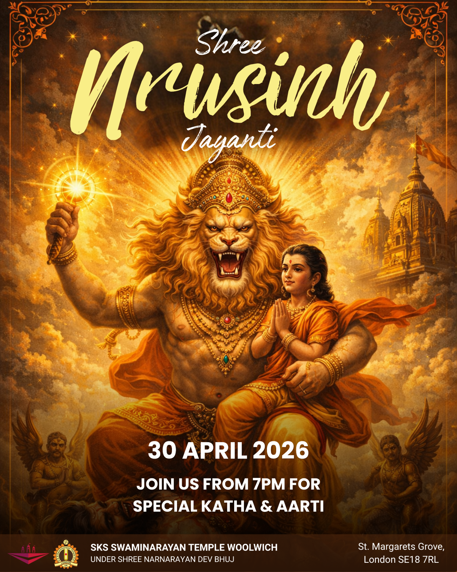 Narasimha Jayanti Poster 2026
