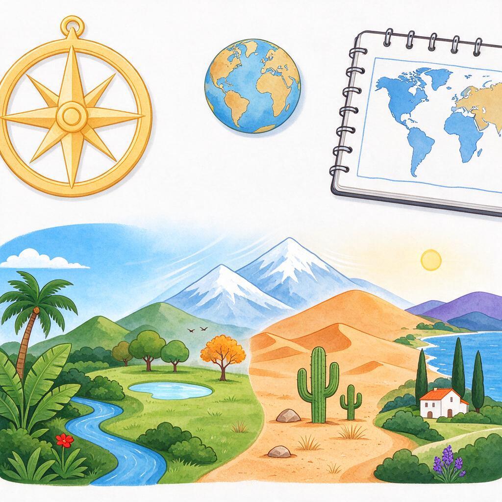 Geografi - Klimazoner og vejrtyper