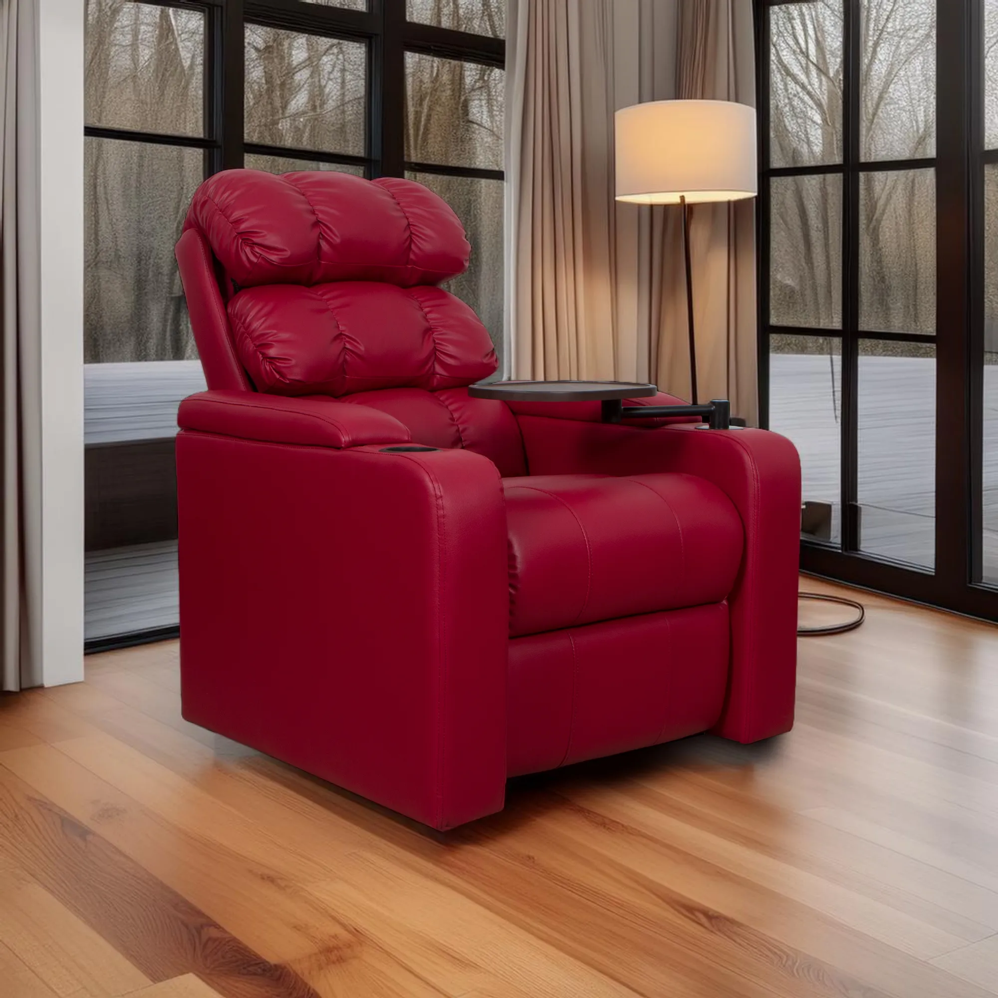 Nimbus Single-Seater Recliner with Swivel Tray & Cup Holder — Sky Recliners