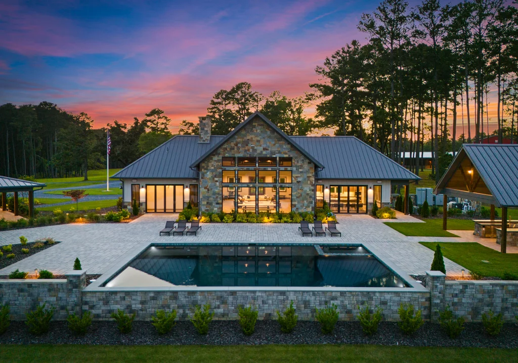  James H Road_Drone Twilight-20